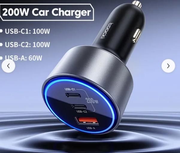 4 in 1 Multi Pin Car Charging Cable