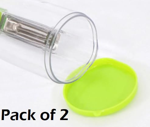 Pack of 2 Smart Multifunctional Vegetable/Fruit Peeler for Kitchen with Containers, Stainless Steel Blade