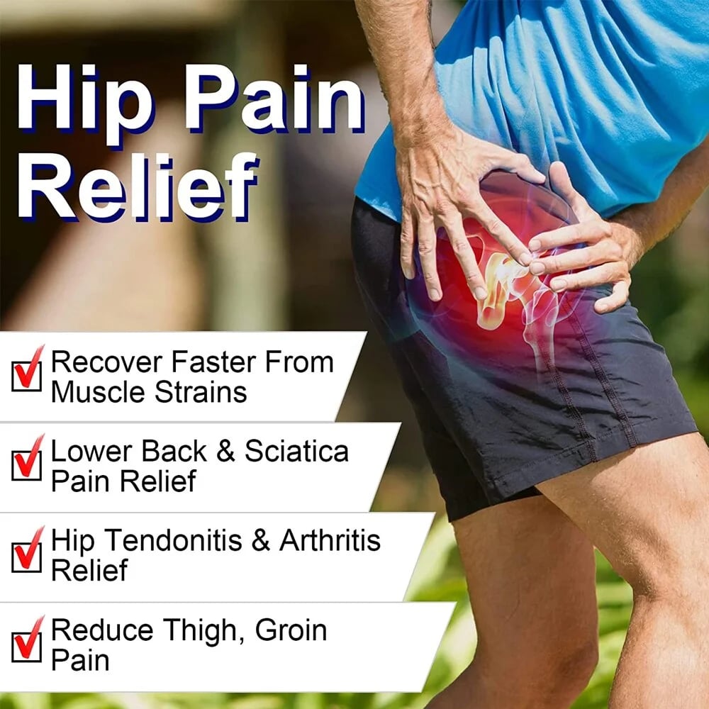 OrthoIndia™ Wrap Hip Brace 🏥 (For Sciatica Or Lower Back Pain)