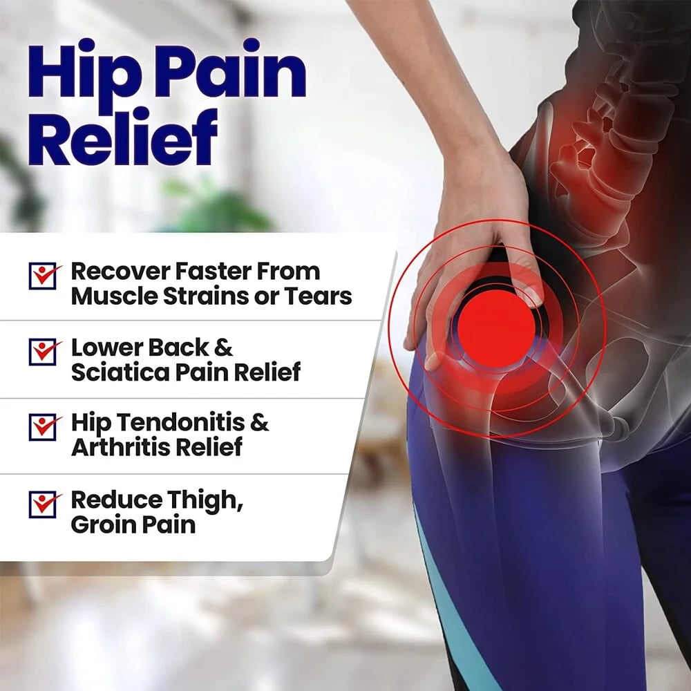 OrthoIndia™ Wrap Hip Brace 🏥 (For Sciatica Or Lower Back Pain)